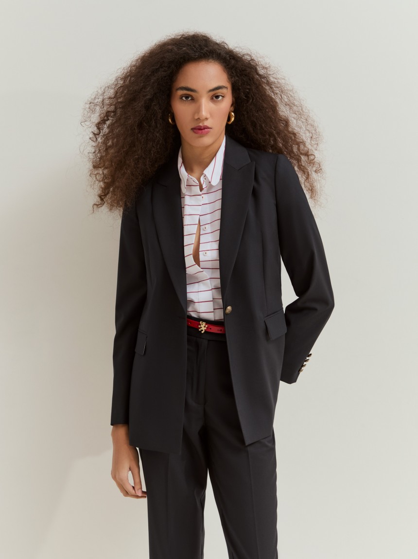 Blazer clássico regular fit