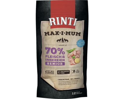 RINTI Max-i-mum Senior Kip droog hondenvoer 12 kg