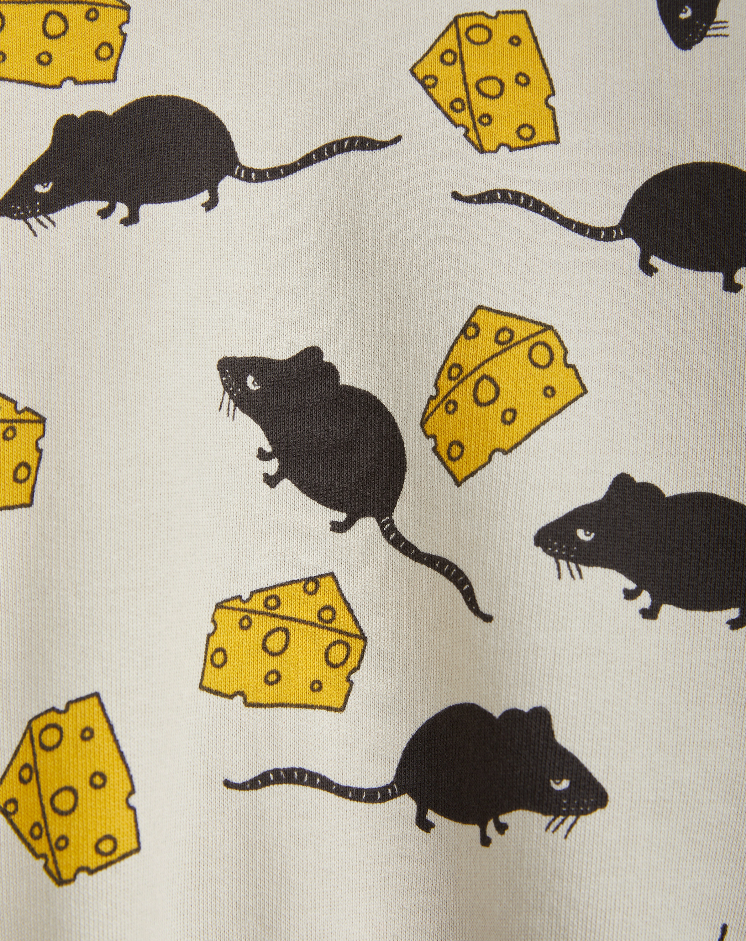 Sweatshirt MOUSE AOP in light grey