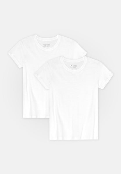 MODAL T-SHIRT MED RUND HALS TIL KVINDER