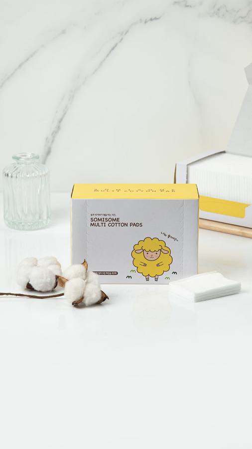 SOMISOME Multi Cotton Pads 80pcs