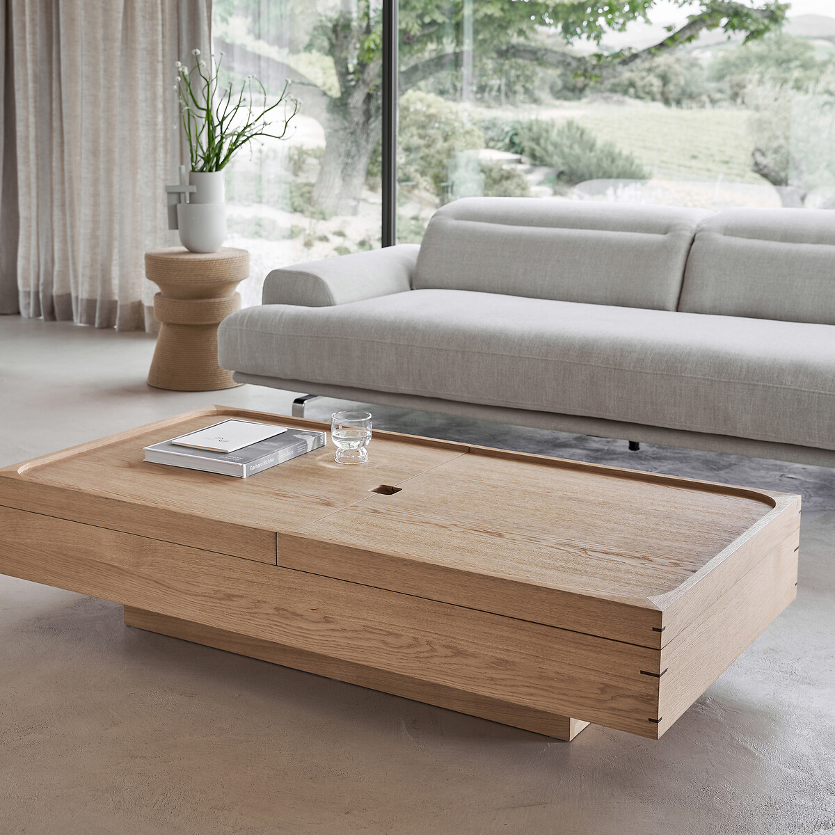 AM.PM<br>Mesa de centro com espaço de armazenamento, Hibashi