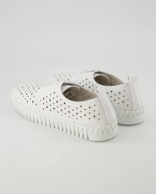 Terry Poppy Sneaker in Weiß