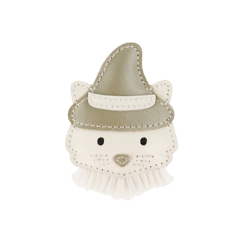 Spokie Clip | Magic Cat | Off White Leather
