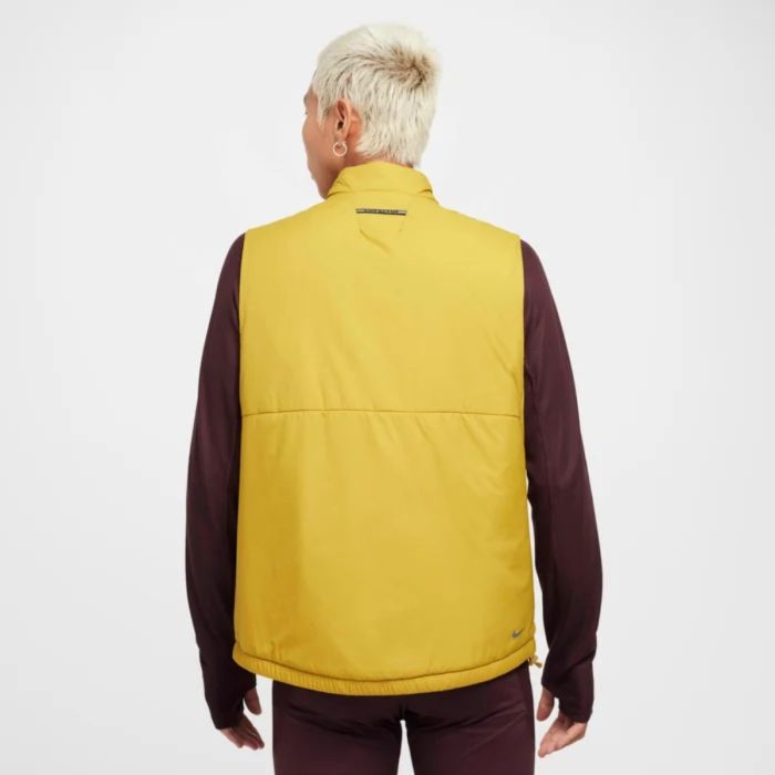 Nike Herre Veste Therma-FIT Primaloft Trail Vest Gul