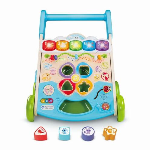 Super Trotteur nature interactif (jouet avec partie bois certifié FSC®) - VTECH