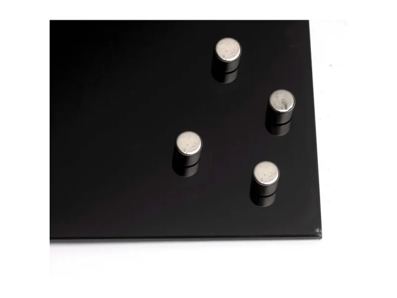 Super Stærke Magneter - cylinder i stål Ø1x1 cm - (4 stk.)
