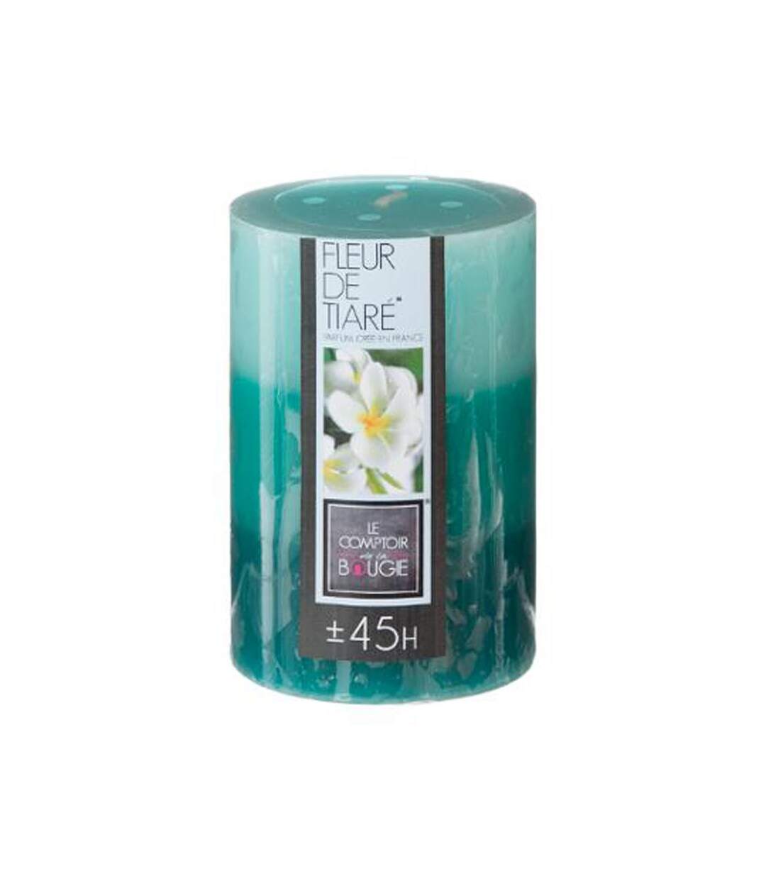Bougie Parfumée Ronde Trio 310g Fleur de Tiaré