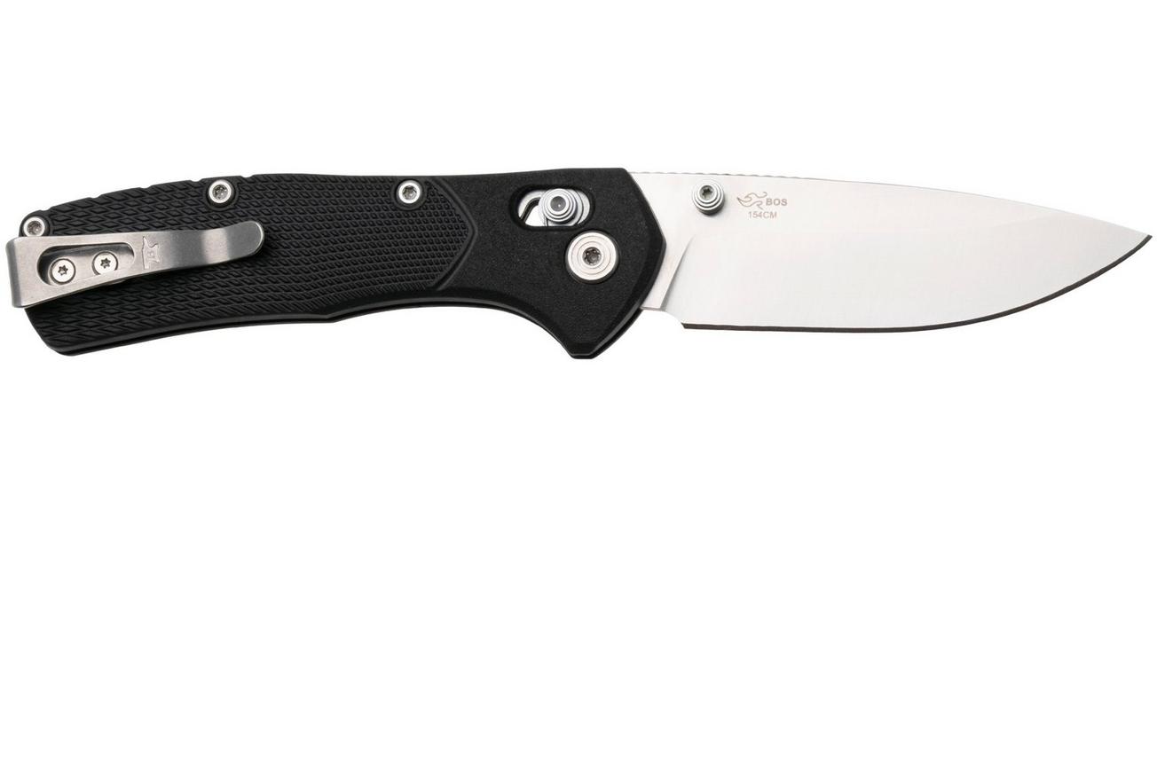 Buck 791 Range Pro 0791BKS1 Satin 154CM, Black FRN, zakmes