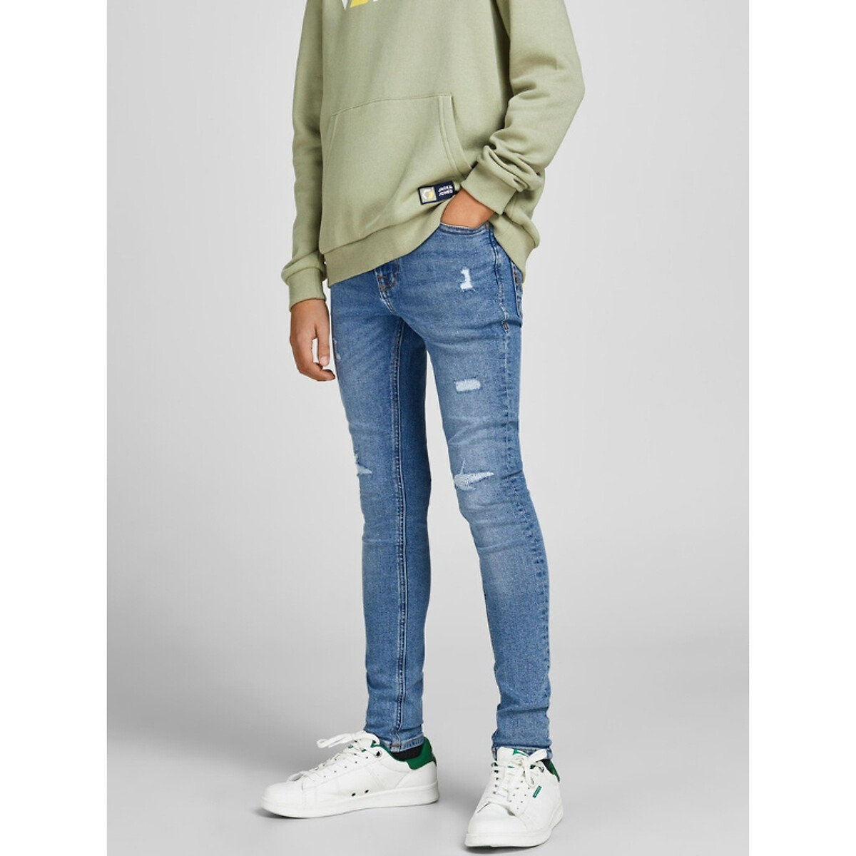 JACK & JONES JUNIOR<br>Calça jeans skinny