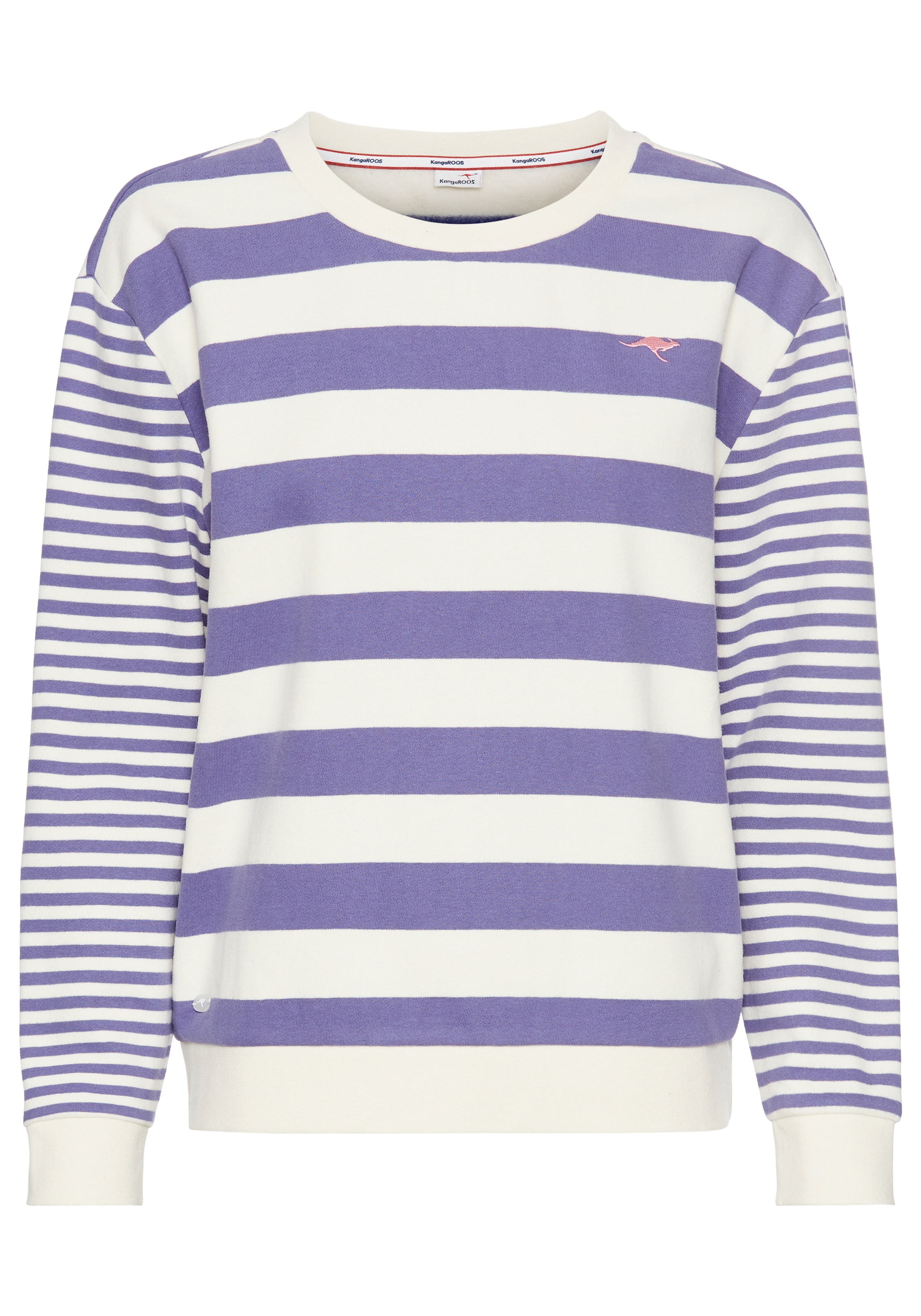 KangaROOS Sweatshirt , im Blockstreifen-Design