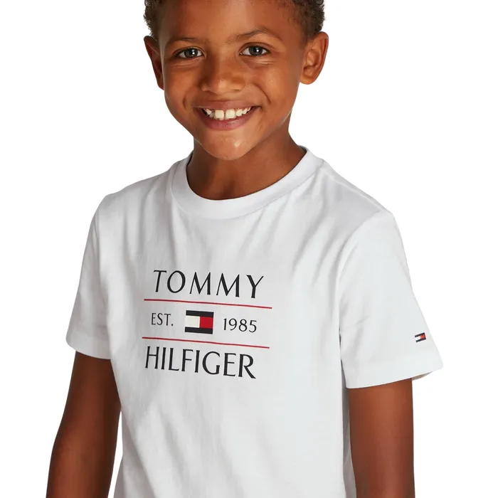 Tommy Hilfiger Flag Crew Shirt Junior