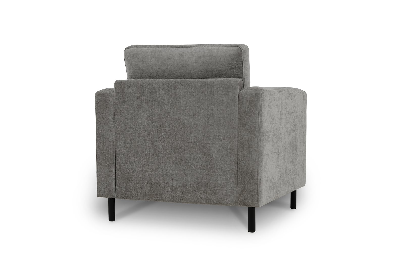 Viken stol Med duntopp. I tekstil Concept 3 Grey. Arm B og ben 1