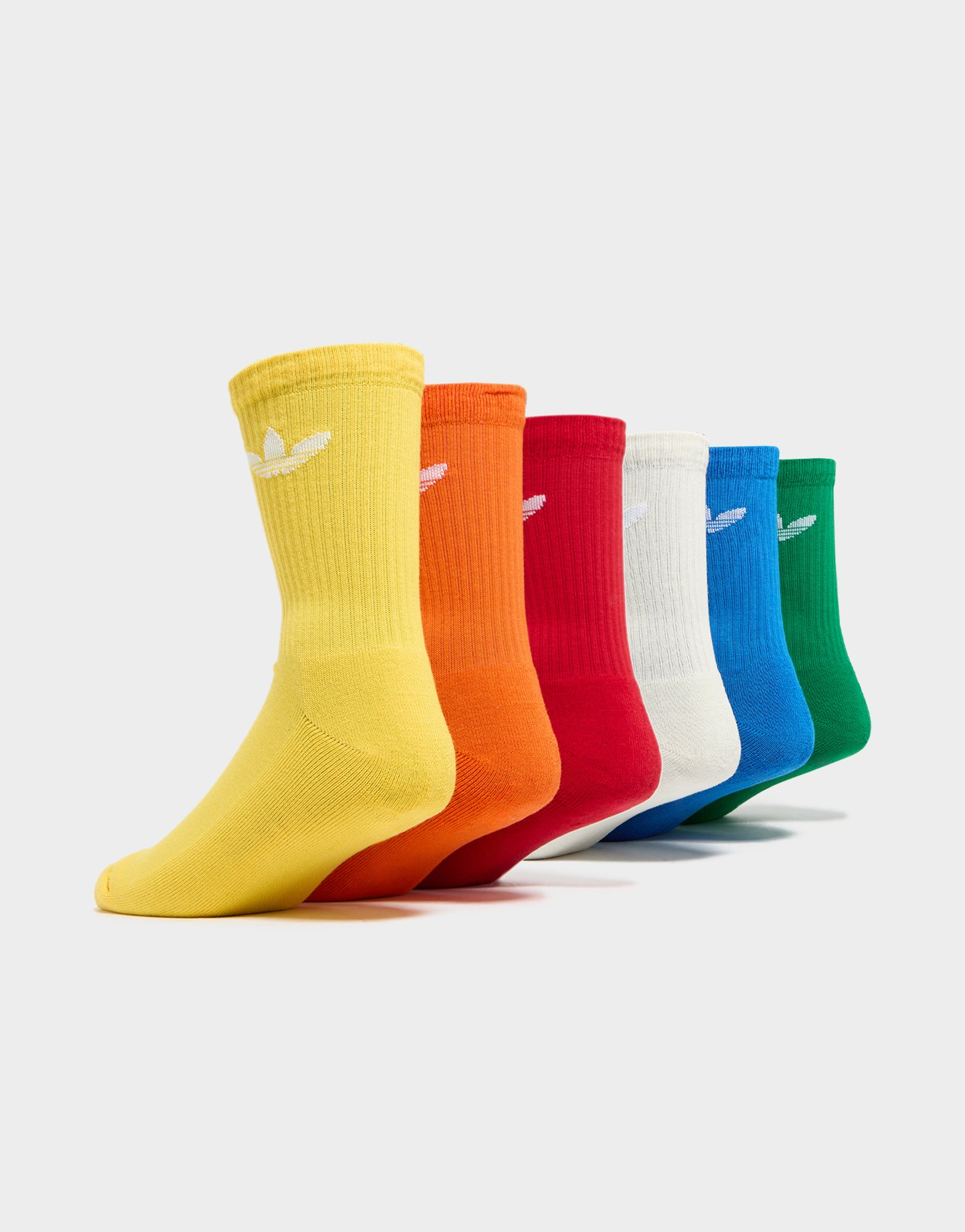 adidas Originals Lot de 6 paires de chaussettes mi-mollet