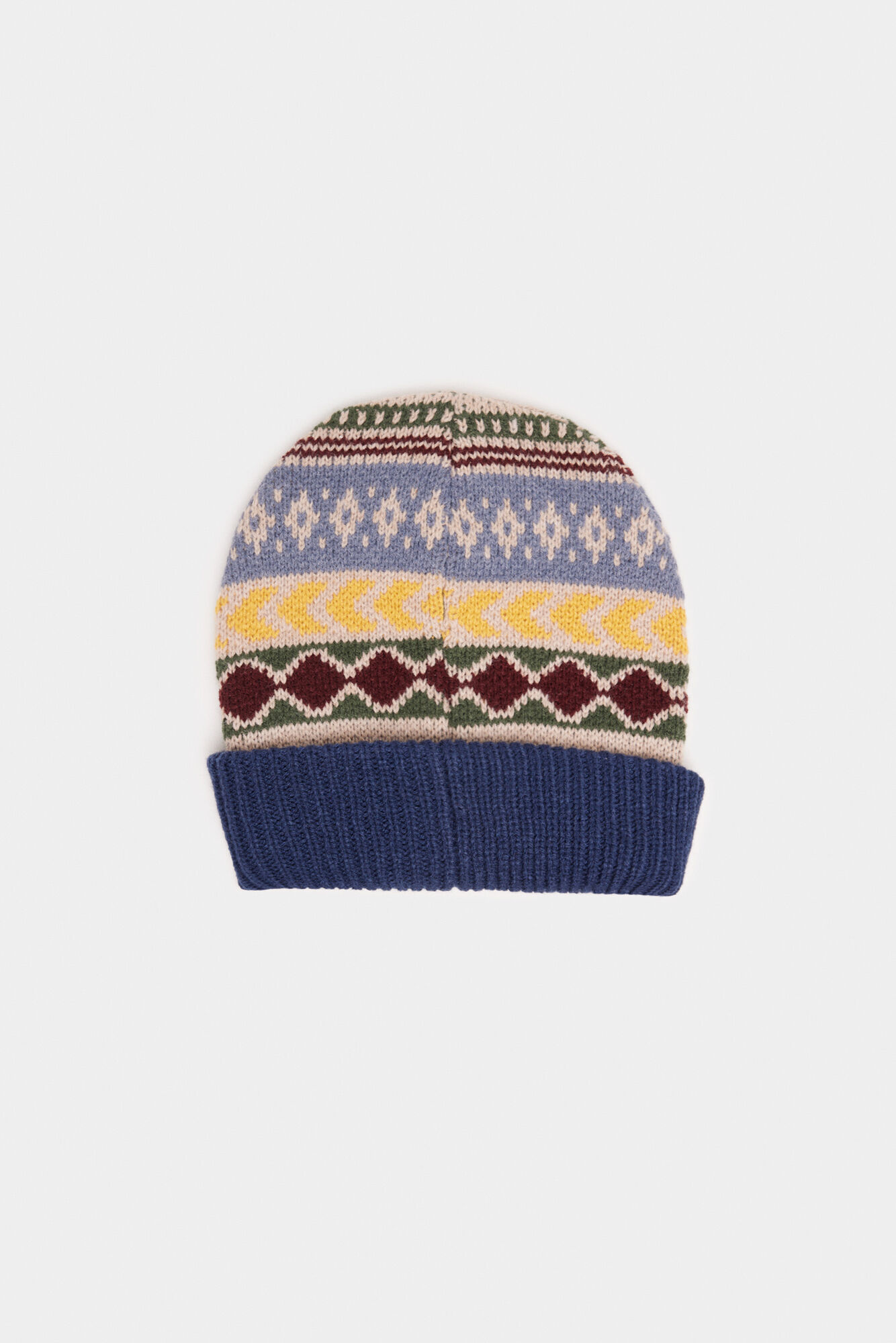 Gorro de jacquard