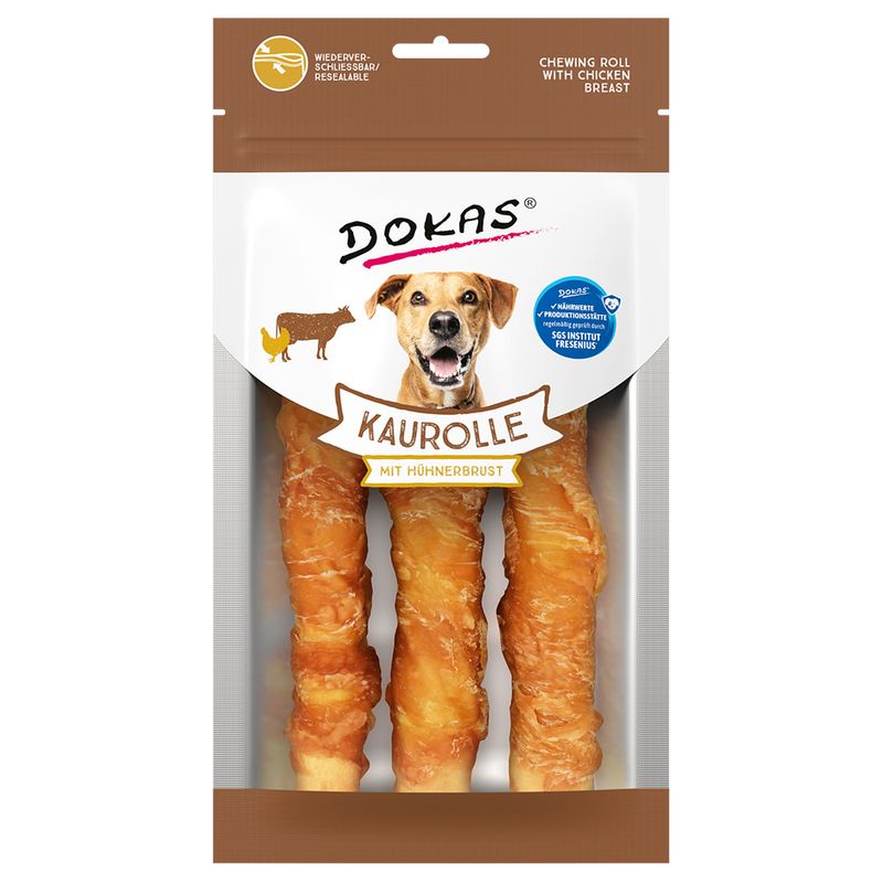 Dokas Rouleaux à mâcher filet de poulet