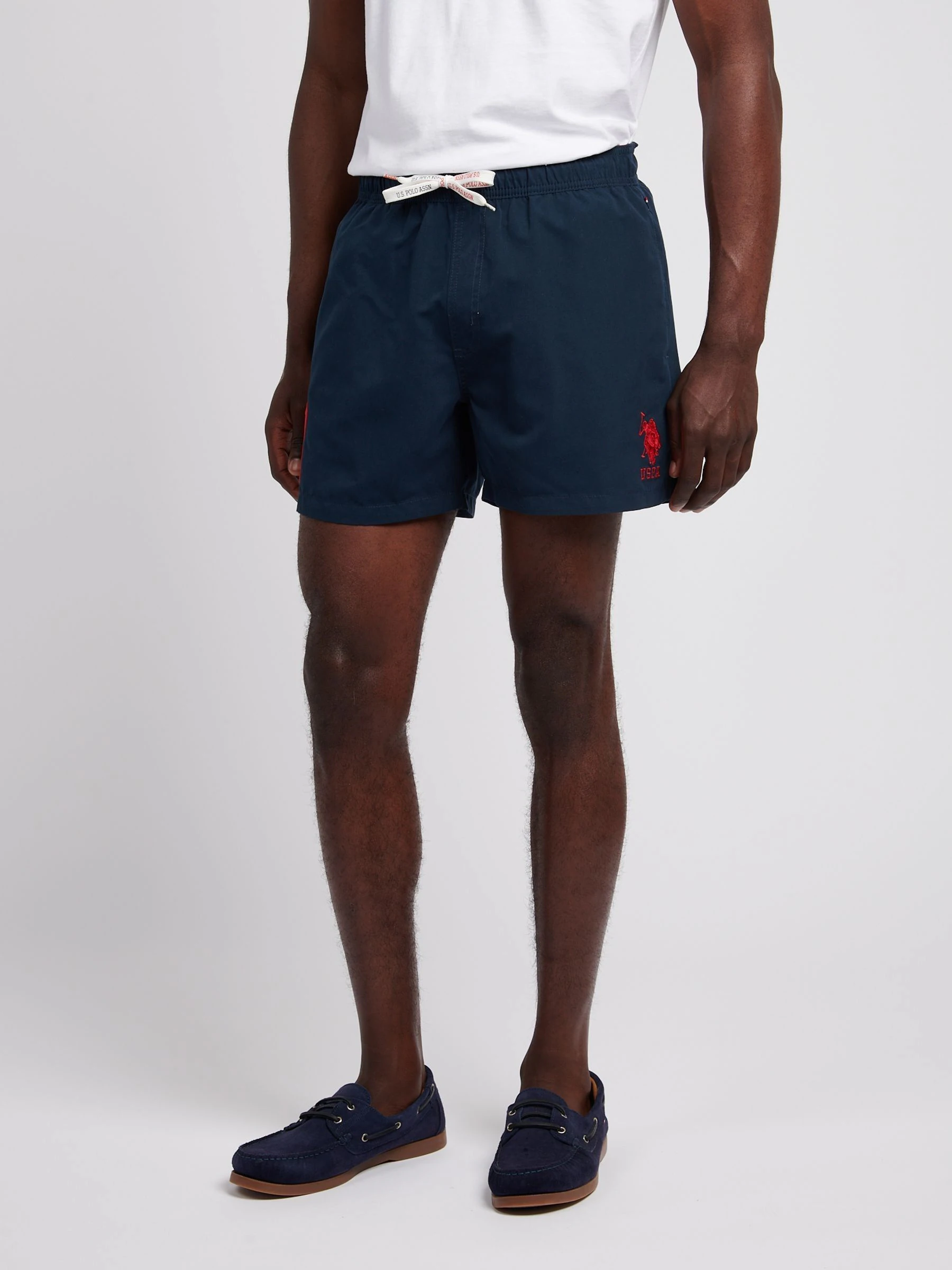 Blauw - U.S. Polo Assn. Player 3 zwemshorts voor heren