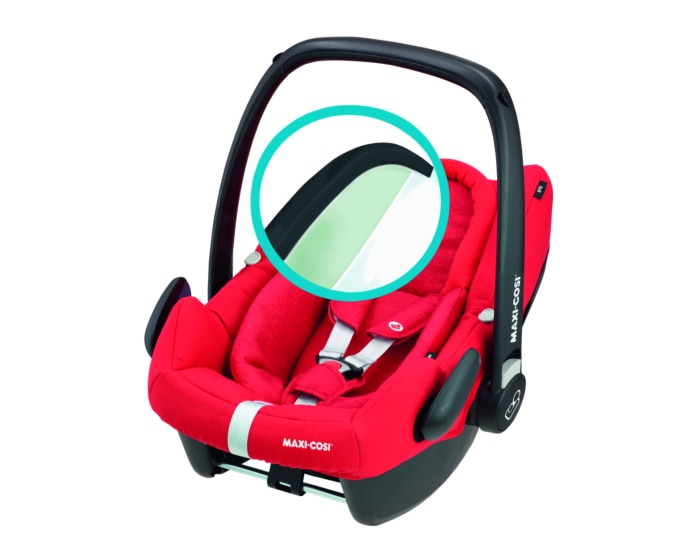 Rock 0 - 12 M  45 - 75 cm     i-Size (R129) Sicherheit |    Clevere i-Size Familie |    Praktisches Travelsystem |    Anschmiegsamer Sitzverkleinerer |