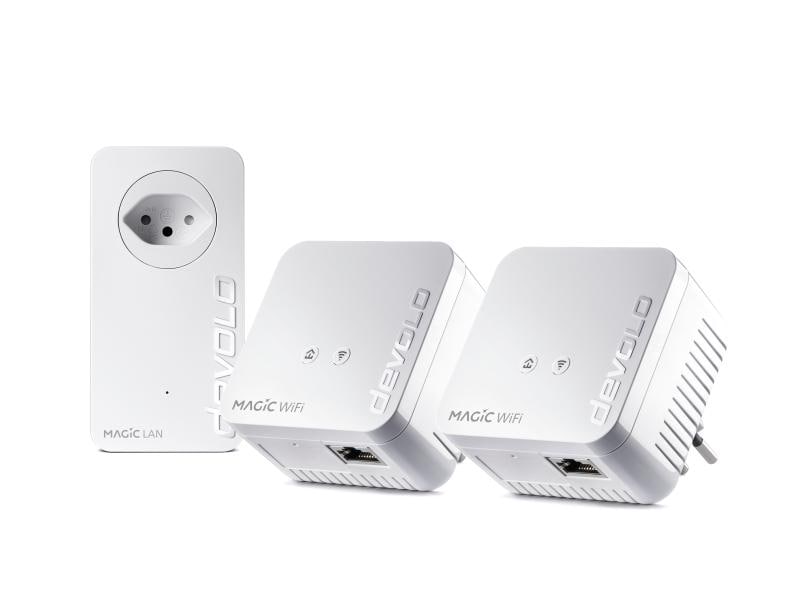 devolo Powerline Magic 1 WiFi mini Multiroom Kit Devolo Magic 1 WiFi mini Multiroom Kit Powerline-Adapter