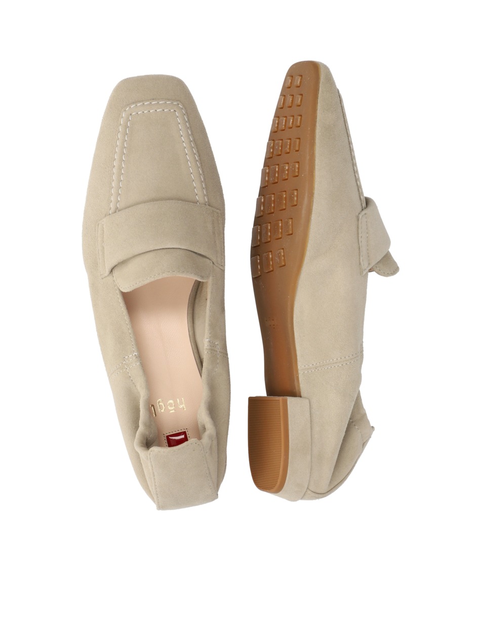 Veloursleder Slipper klassisch