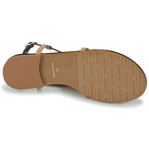 JB Martin - AISSA - Vernis noir / Camel