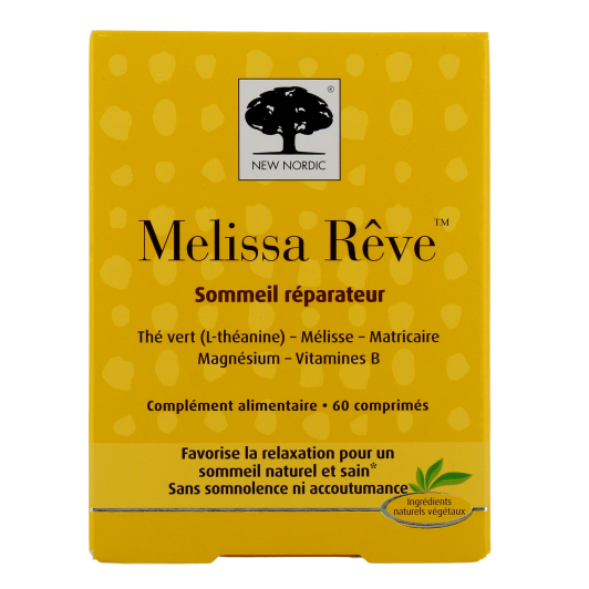 New Nordic Melissa Rêve : complément alimentaire sommeil