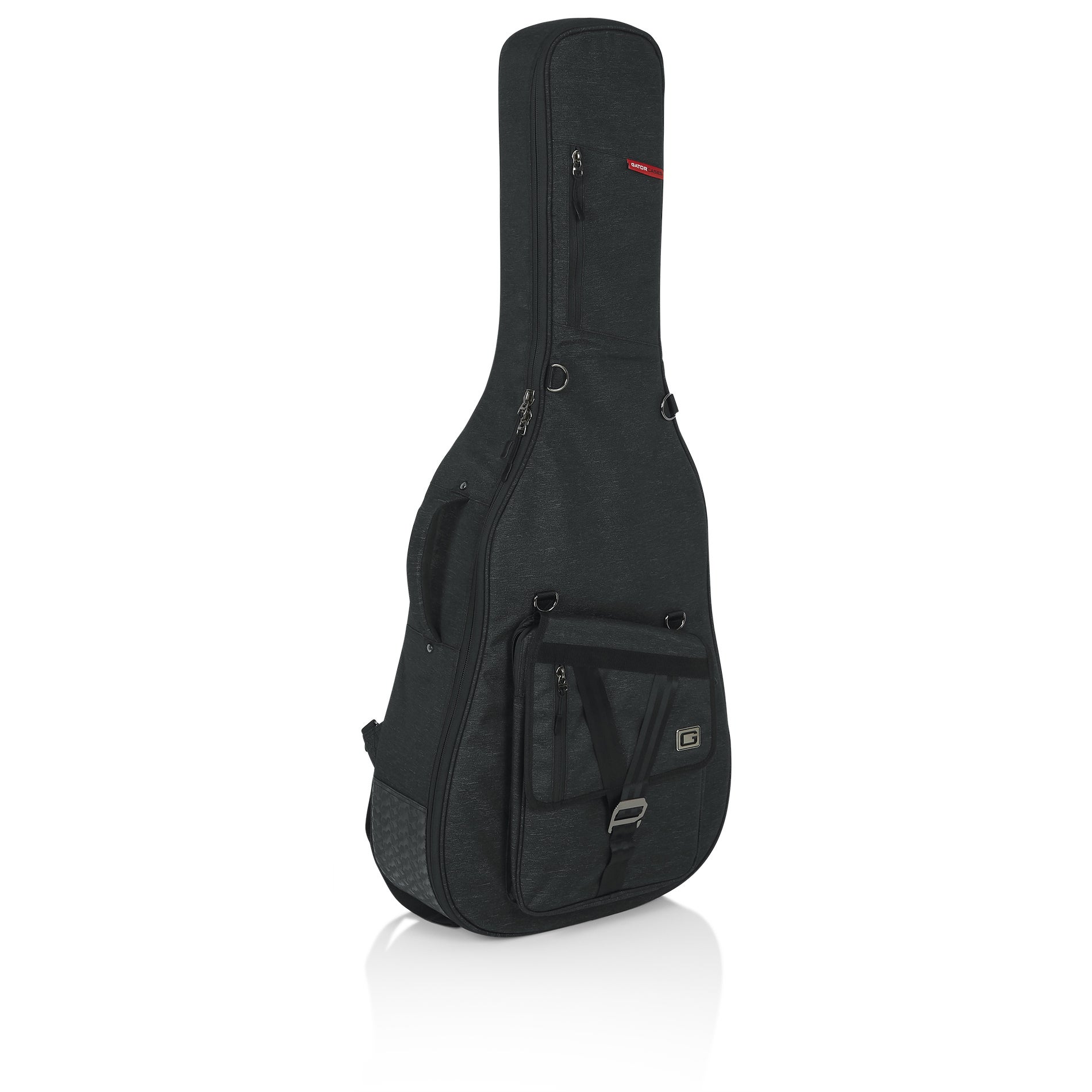 Gator Cases GT-JUMBO-BLK Black Transit Bag For Jumbo Acoustics gitaren
