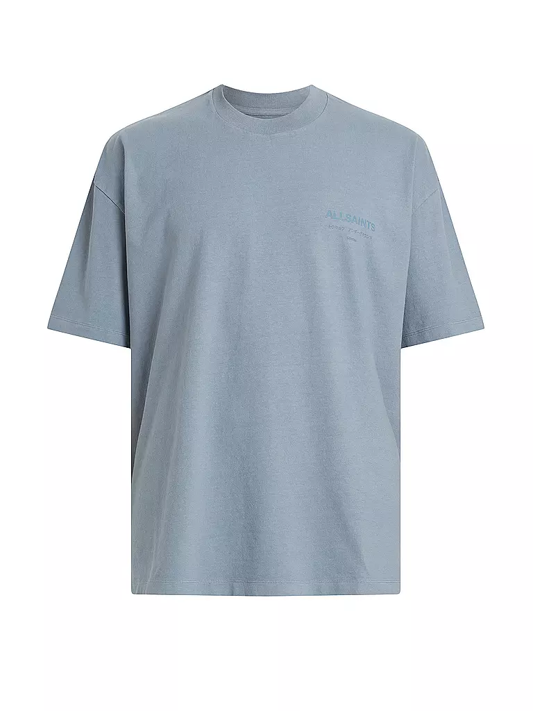 ALLSAINTS T-Shirt UNGROUND blau