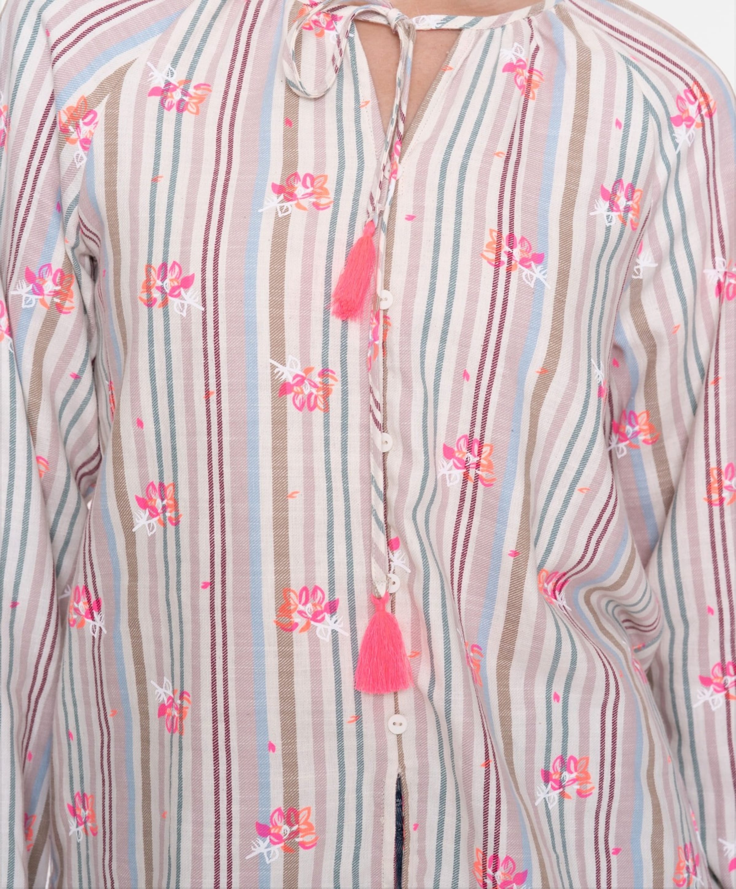 Geisha Dames blouse ecru