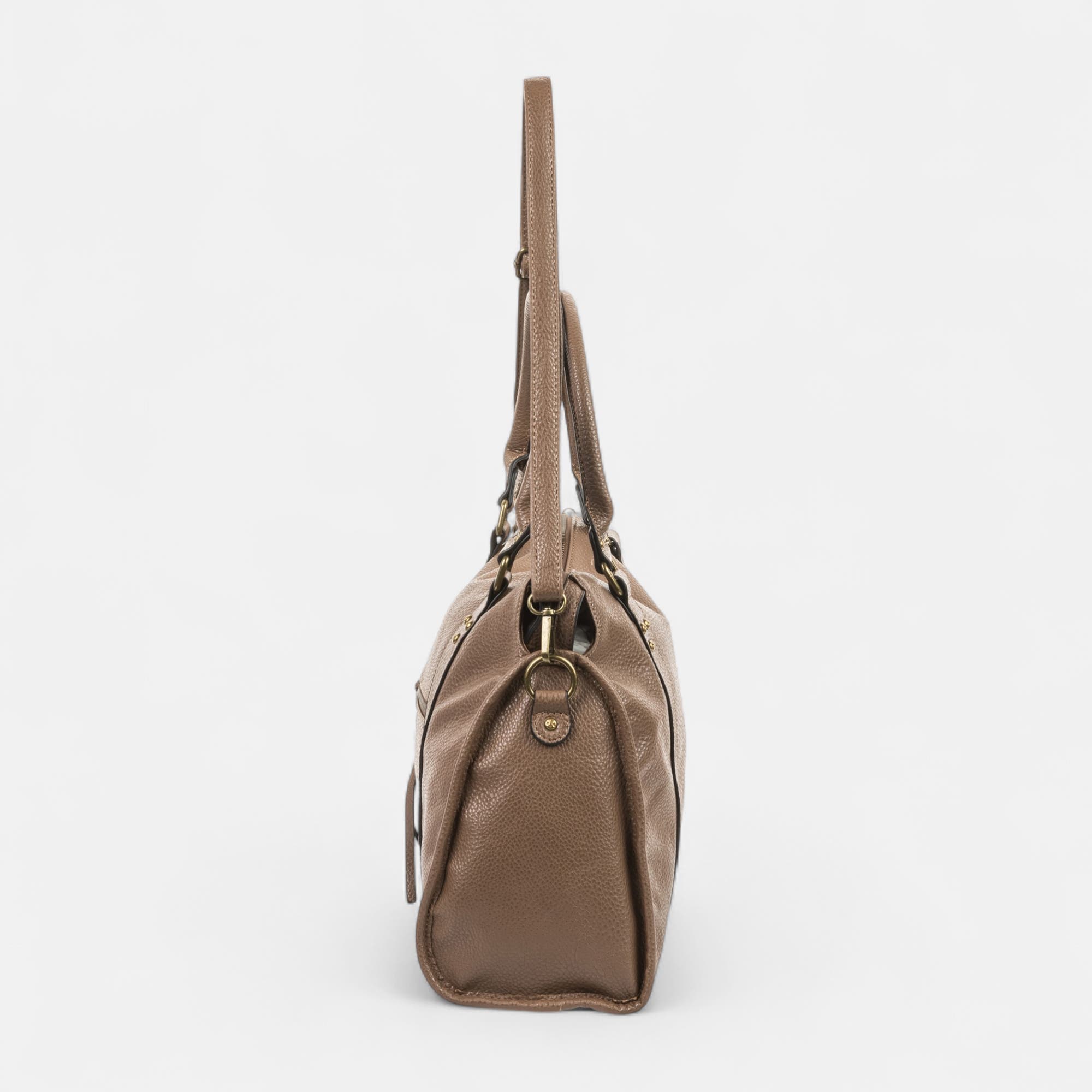 Sac de shopping taupe