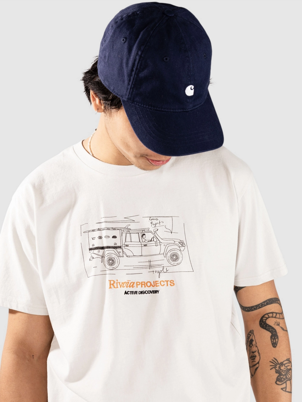 Rivvia Projects Off Road T-Shirt off white