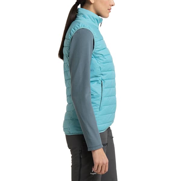 Doudoune randonnée HAGLÖFS SPIRE MIMIC VEST W FROST BLUE
