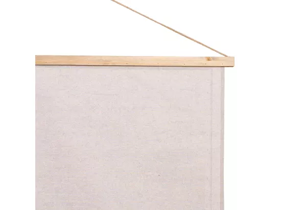 Toile imprimée en parchemin