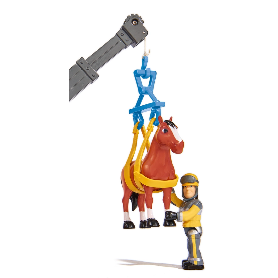 Simba Toys Feuerwehrmann Sam - Phoenix mit Figur und Pferd