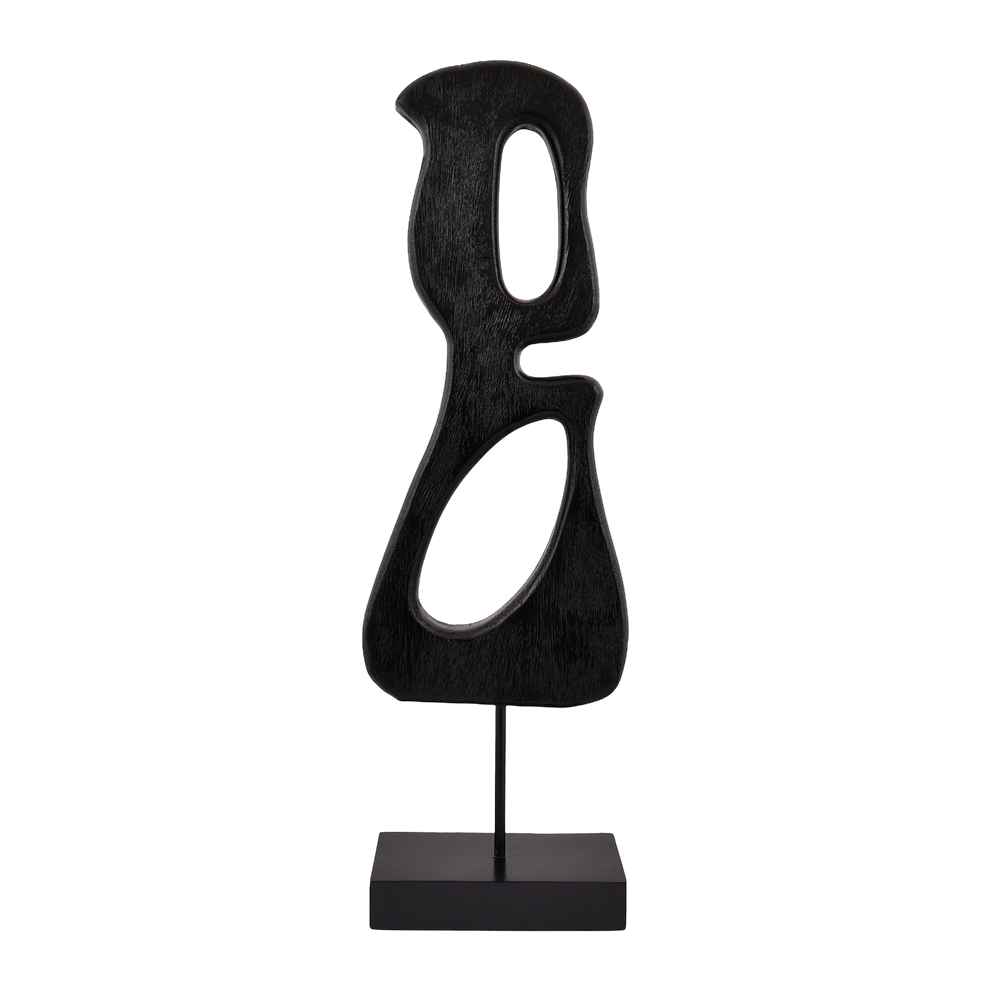 by fonQ Structure Ornament H 60 cm - Zwart