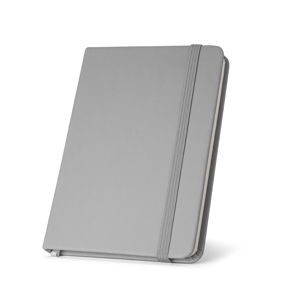 hi!dea 93637 - Cahier A5 à couverture rigide en PU (35% recyclé) avec pages lignées 100% recyclé
