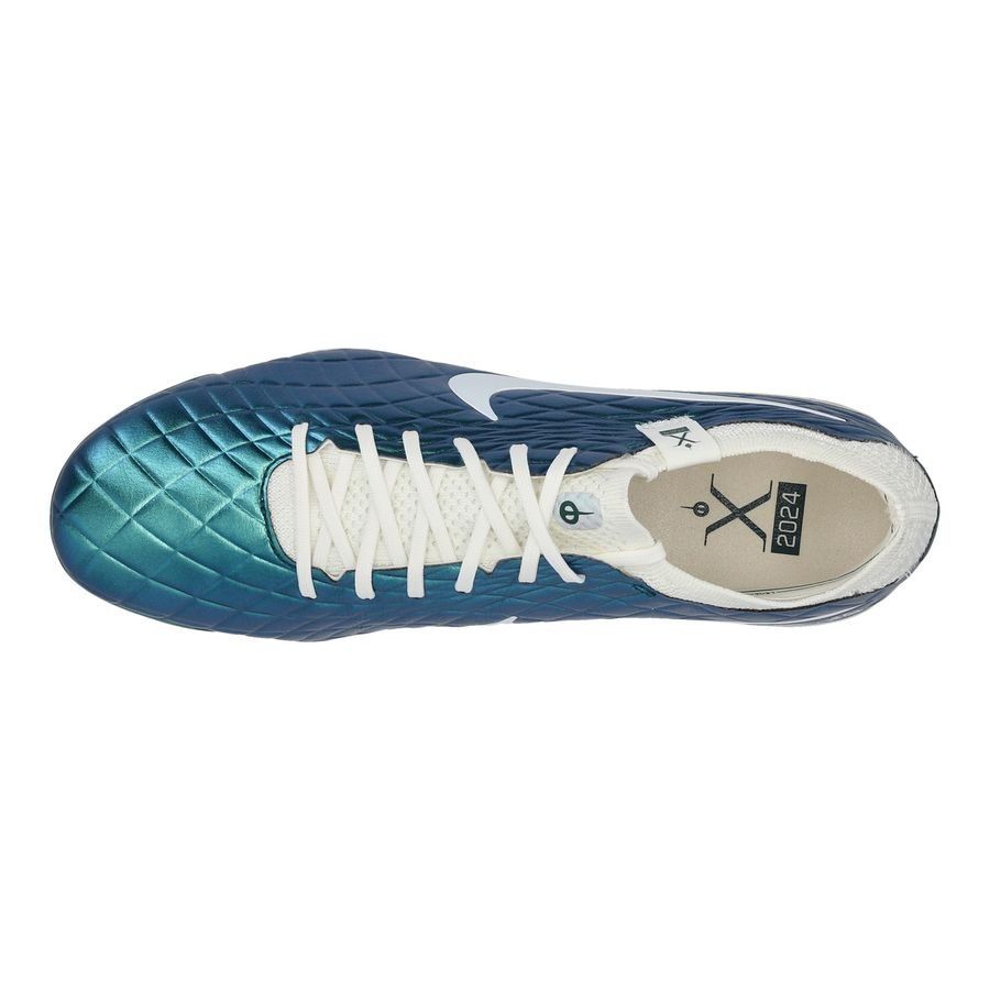 Nike Tiempo Legend 10 Elite FG Emerald - Turquoise/Blanc Cassé ÉDITION LIMITÉE