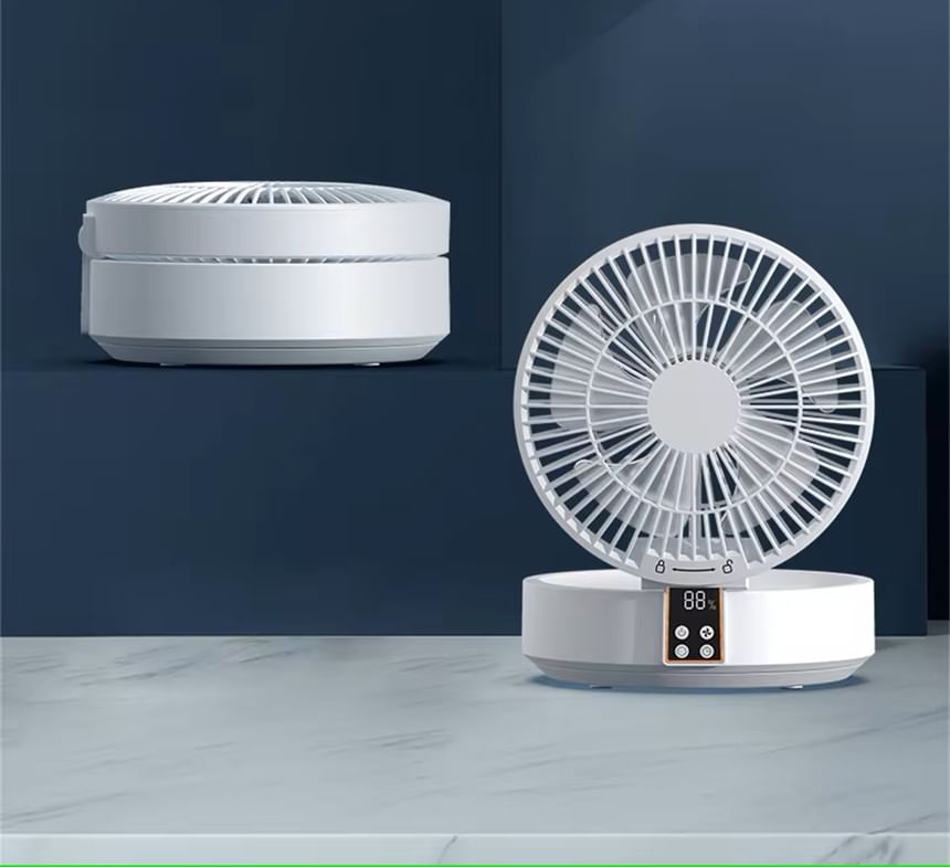 HOMTEC - USB oplaadbare ventilator
