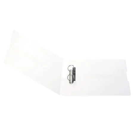 Herlitz Ringbuch PP A4 2 Ringe 16mm transparent farblos