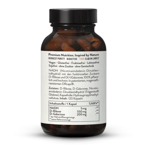 Sunday Natural Products  NADH 5 D-Ribose & D(+)Galactose