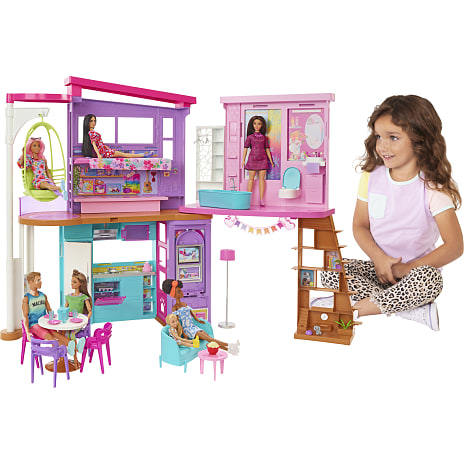 Barbie Malibu Feriehus legesæt