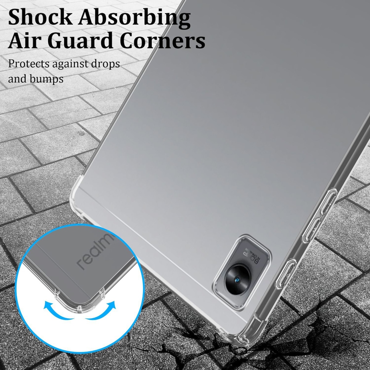 Realme Pad Mini deksel ultra slim (gjennomsiktig)