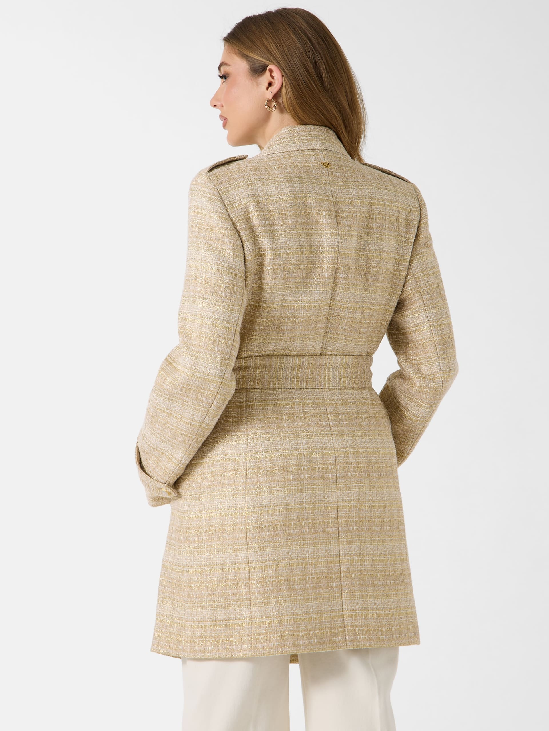 Casaco Eco Mariah de Tweed Brilhante