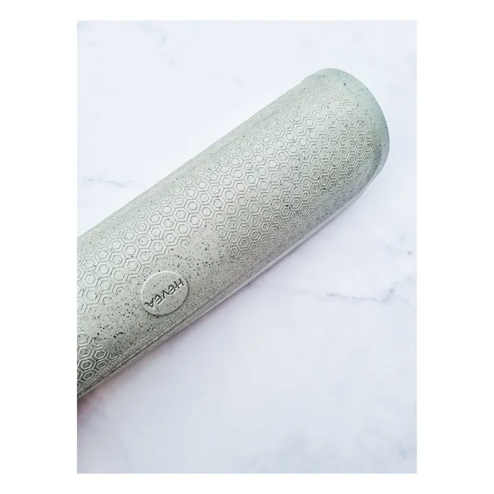 Hevea Tapis de bain anti-dérapant en caoutchouc naturel | Granite