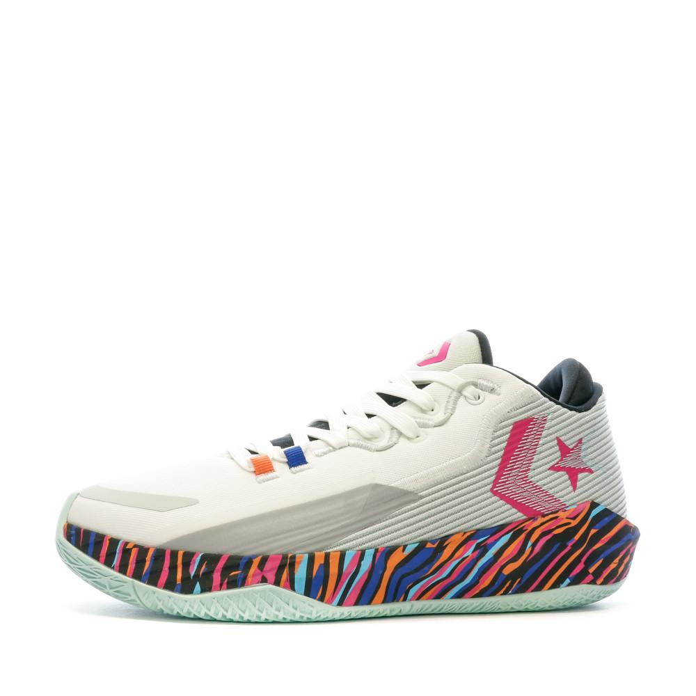 Converse Chaussures de Basketball Blanches Homme Converse Bb Jet