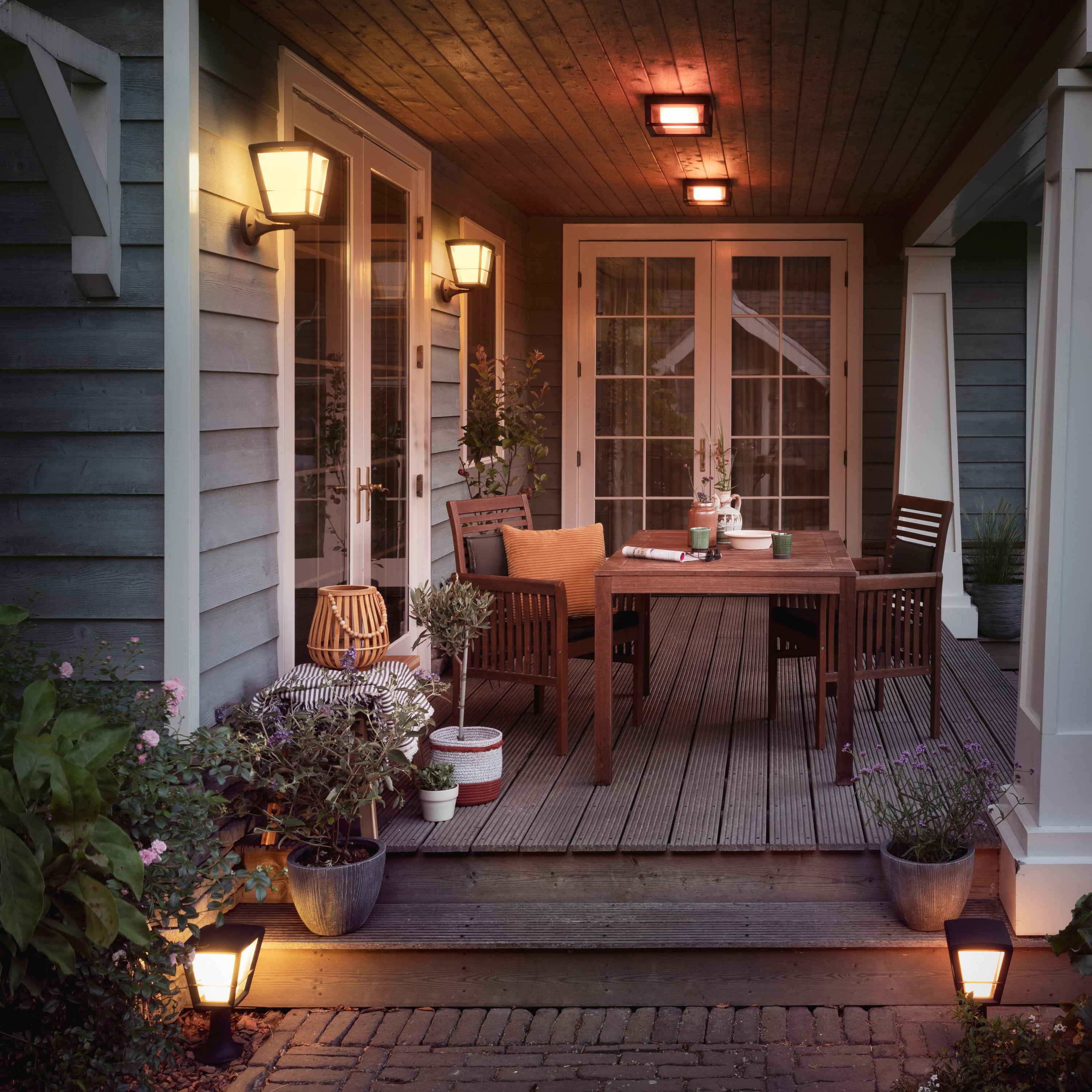 Philips Hue White & Color Ambiance Econic Wandlamp