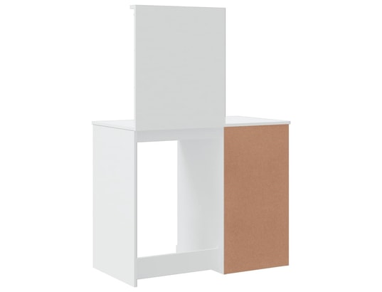 VIDAXL - Coiffeuse avec lumières led blanc 90x42x132,5 cm