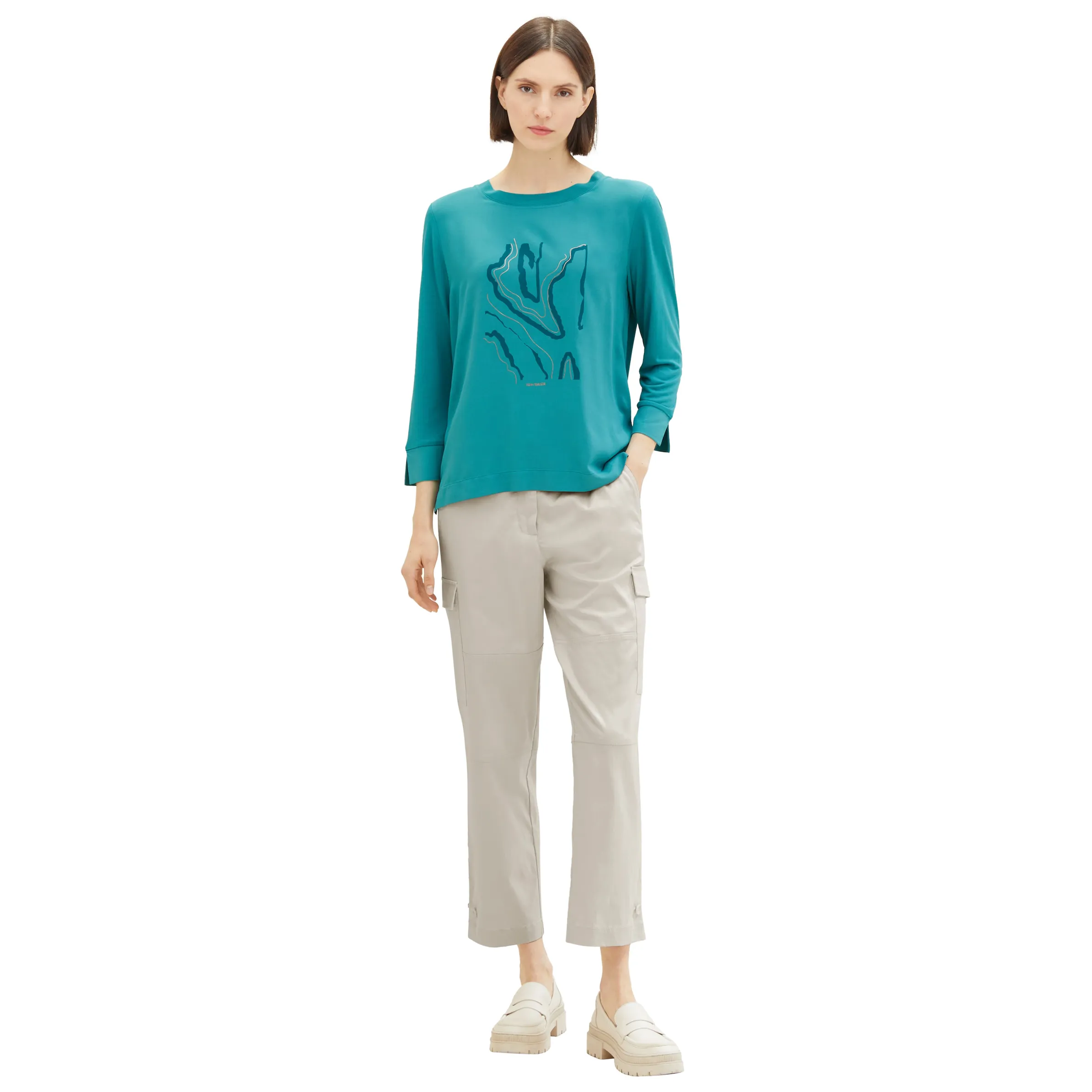 Damen Shirt mit Frontprint