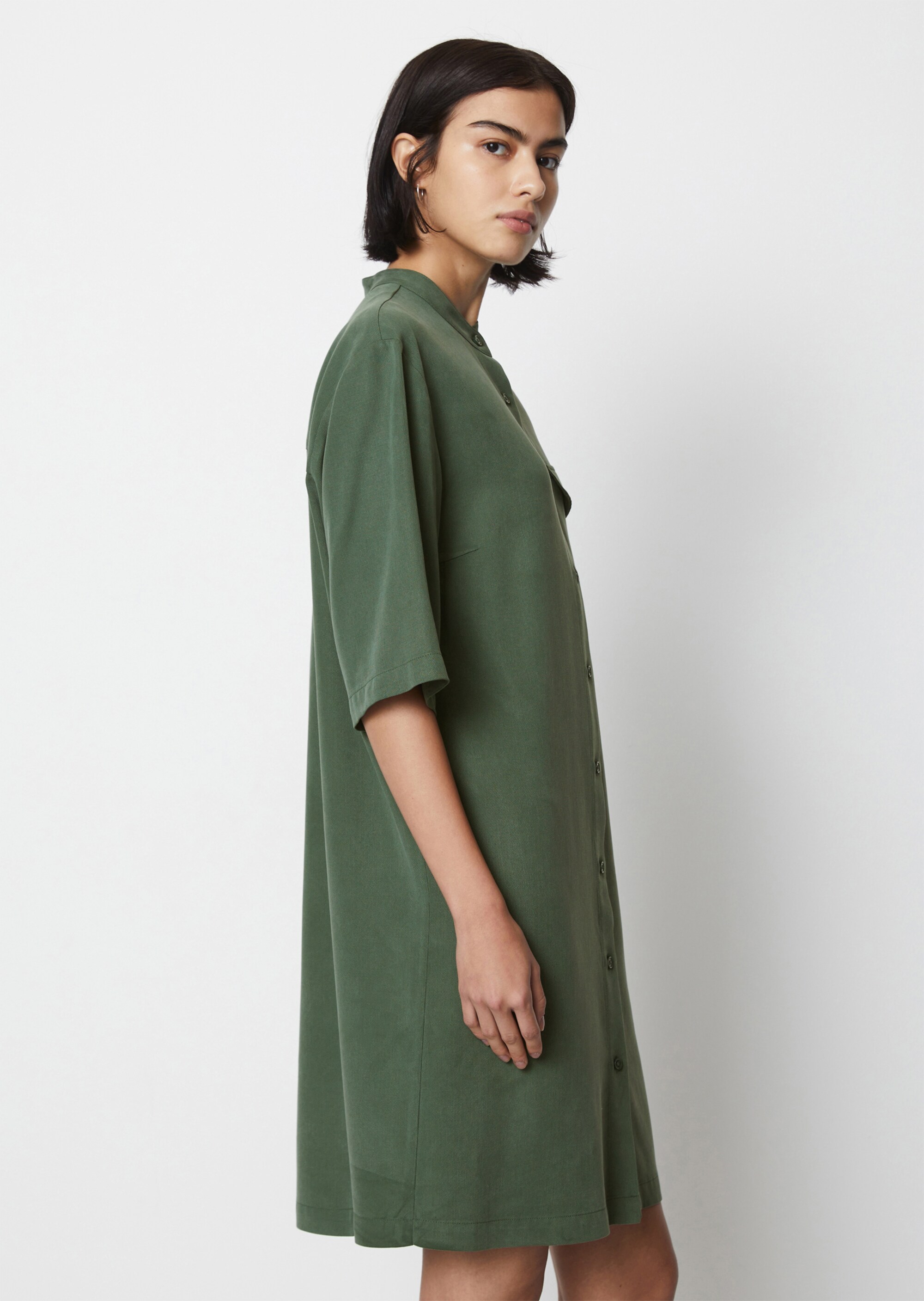 Blusenkleid regularaus Tencel™ Lyocell