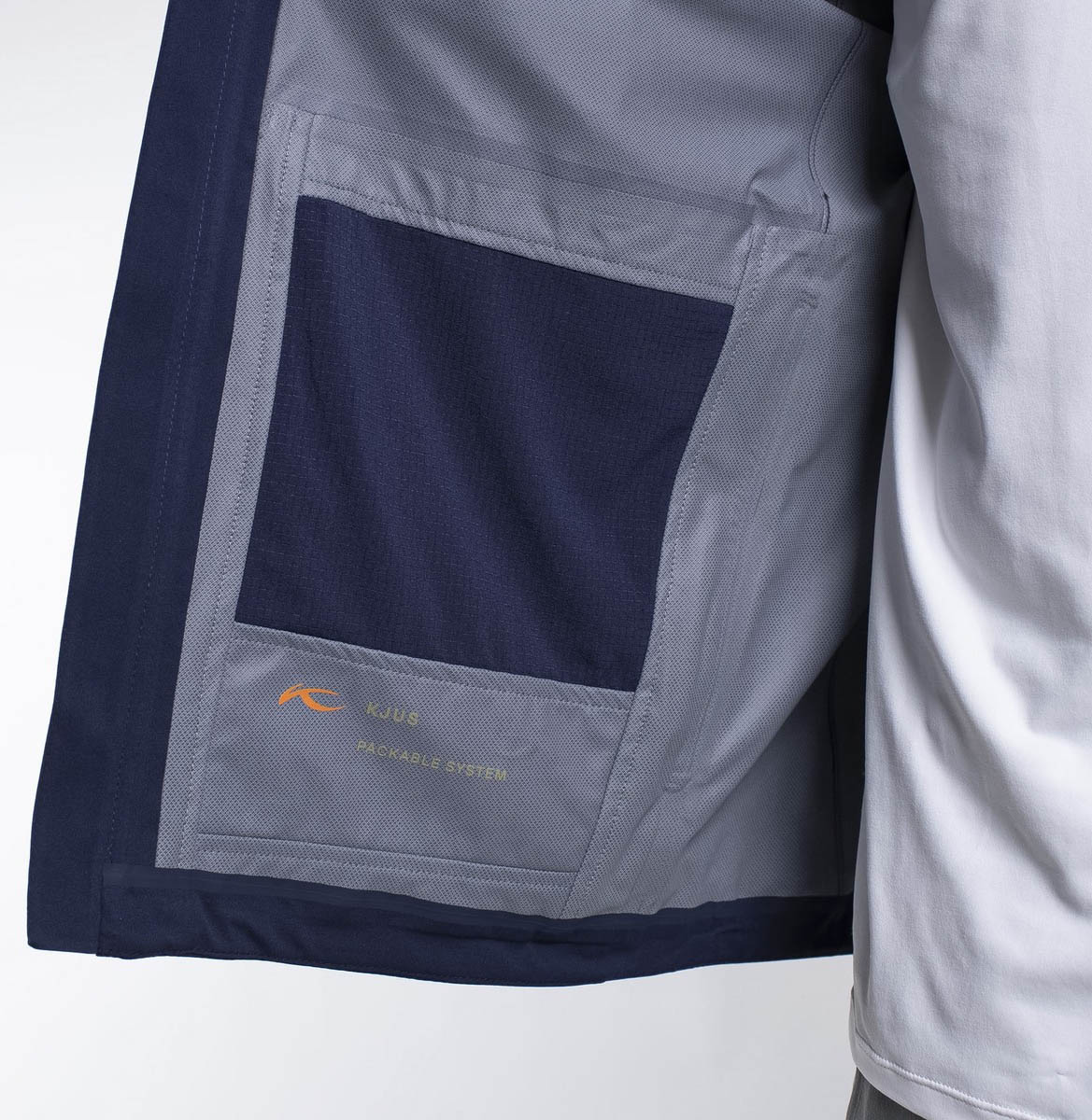 Rain Rescue 2.5L Jacket Herre Atlanta Blue